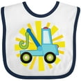 thumbnail image 3 of Inktastic Tow Truck Lover Boys or Girls Baby Bib, 3 of 4