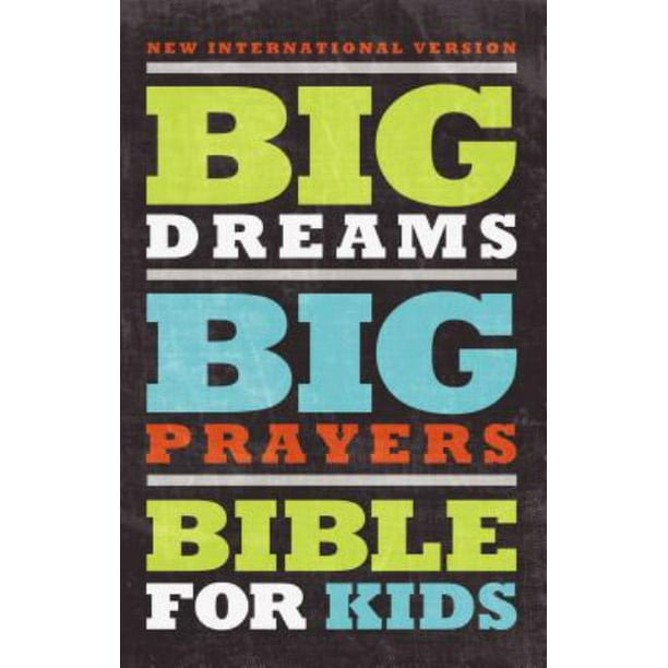 NIV, Grands Rêves, Grandes Prières Bible pour les Enfants