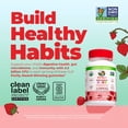 thumbnail image 4 of MaryRuth's Kids Probiotic Gummies USDA Organic Strawberry Flavor Vegan Dairy-Free Gluten-Free 60 Count, 4 of 11