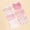 Pink02, variant on Unisex Soft Absorbent Snap Closure Polyester Drool Bib, Pink, Infant, 6 Pack