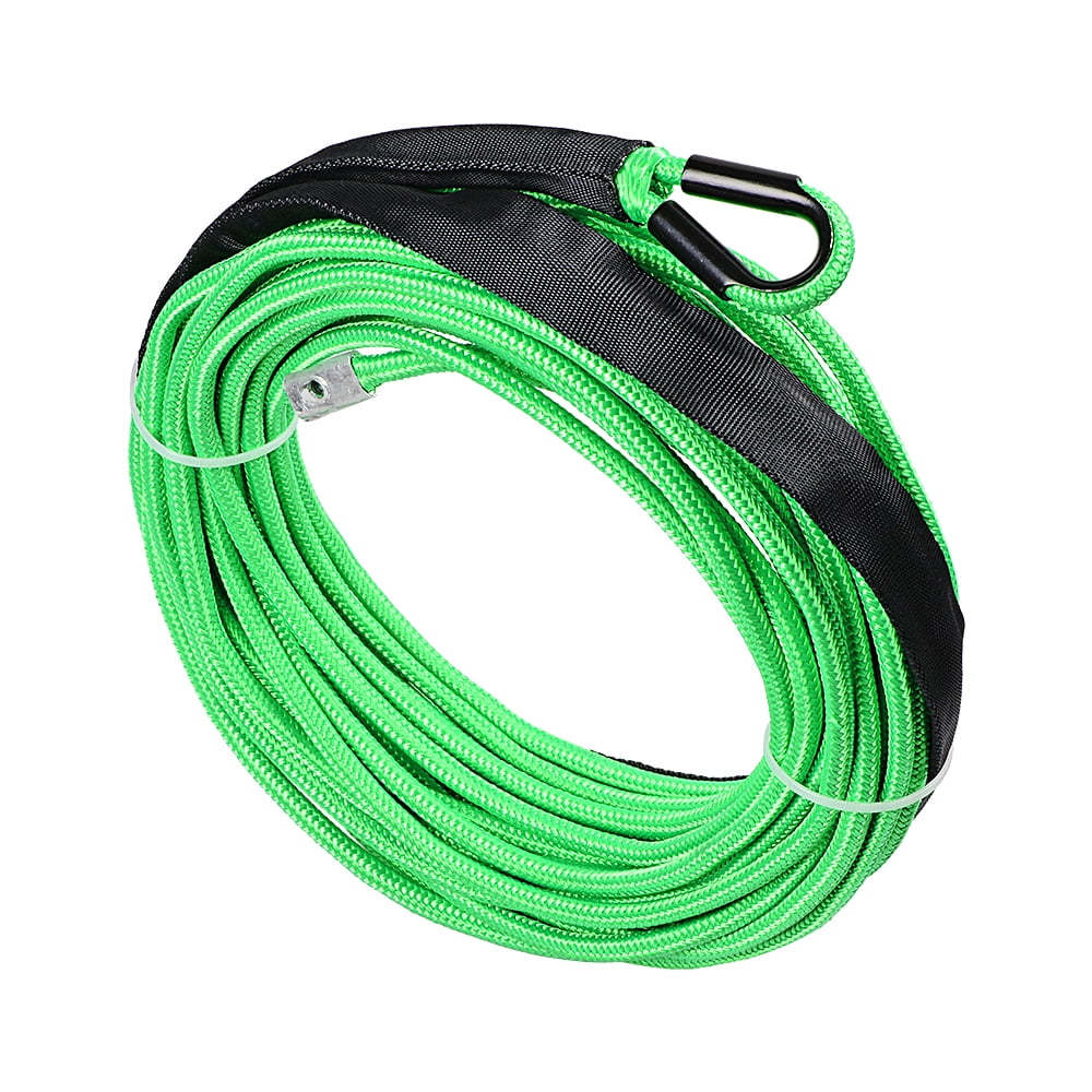 XENITE Green 10mm*30m Synthetic Winch Rope Hook,ATV Winch Kit,Boat Winch  Rope,UTV Winch Accessories Rope, Trailer Tow -  Canada