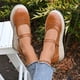 thumbnail image 4 of Xucatan Women's Genuine Leather Moccasins, Comfortable Casual Driving Loafers with Cushioned Insole, Lightweight Slip-On Shoes for Women Gift, 4 of 8