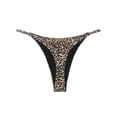 thumbnail image 2 of RELLECIGA Women's Swimwear Bottoms High Cut Thong Bikini Bottom, 2 of 3