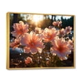 thumbnail image 2 of Designart "Carnations landscape I" Floral Floater Framed Wall Decor, 2 of 7