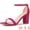 Hot Pink, variant on BLISSFUL STEP Women's Open Toe Ankle Strap Buckle Block Heels Glitter Sandals Gold 9