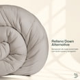 thumbnail image 2 of Edredon Acolchado Dreamlab, Hipoalergenico, Tamaño Individual, Color Beige, 2 of 8