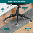 thumbnail image 6 of 5Pcs Chair Casters, Universal Heavy Duty Office Chair Casters, 2 Inch Replacement Chair Wheels Rollerblade Style, 6 of 7