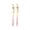 Yellow Pink, variant on PPKVUFD 2 Pack Ballpoint Pen 2-in-1 Stylus Retractable Ballpoint Pen with Stylus tip, Metal Stylus Pen for Touch Screens, 1.0 mm Black Ink