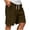 Brown, variant on Ymyiu Mens Elastic Waist Shorts Men's Golf Shorts Lightweight Casual with Flat Front and Pockets Size 2XL(Brown, 2XL)
