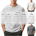 thumbnail image 2 of Xdegoge Mens Long Sleeve Athletic Shirts Raglan Crewneck Workout Tees Lightweight Quick Dry Pullover Tops for Gym Running Sports, 2 of 6