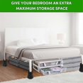 thumbnail image 3 of 4pcs Bed Risers 6 Inch Heavy Duty Round Furniture Risers For Bed Desk Table Sofa Couch Bed Lifts Ri, 3 of 5