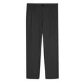 thumbnail image 6 of Men's Cotton Linen Elastic Waist Solid Color Casual Pants, Breathable Comfortable Trousers for Daily Relaxation and Wear,Black,M, 6 of 6