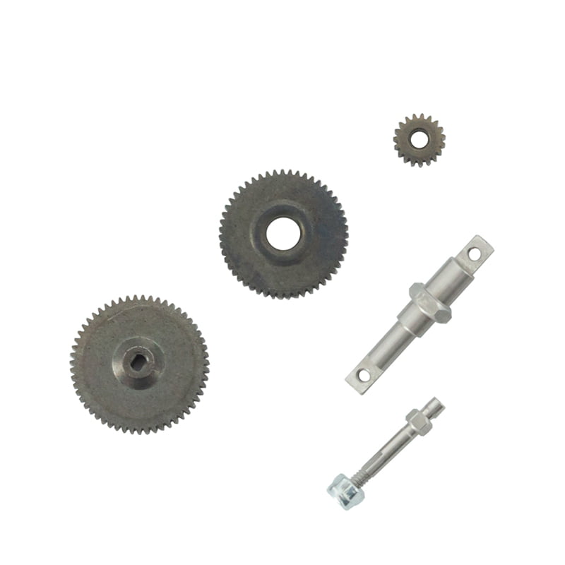 RC Crawler Gears Assembly Gearbox Motor Machine Replacement Metal Gearbox Assembly Fits for Axial SCX24 90081 