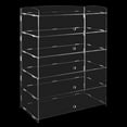 thumbnail image 4 of Acrylic 5 Tiers Display Case Shelf Dustproof Showcase Holder for Retail Display, 4 of 29