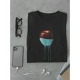 thumbnail image 3 of Red Apple With Dripping Paint Tee Men's -Image by Shutterstock, 3 of 4