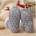 thumbnail image 2 of Women's Winter Socks with Gripper Soles, Fuzzy Plush Interior for Maximum Heat Retention US 6 to 11, 2 of 6