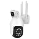 thumbnail image 2 of Cámara de seguridad 1080P WIFI Lente dual Seguimiento automático Ticfox Con visión nocturna a todo color 100-240V, 2 of 14