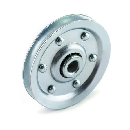 2pcs Heavy Duty Garage Door Pulley 3 Inch 200lb Load Capacity Overhead Sectional Garage Door Track Cable Wheels Replacement Hardware For Replacing