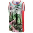 thumbnail image 2 of Unisex NBA & KidSuper Studios by Fanatics Green Portland Trail Blazers Hometown Jersey, 2 of 6
