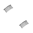 thumbnail image 4 of Sonducket dientes peines para el cabello clip horquillas hallazgos herramientas de estilo de moda autoensamblaje profesional para niñas M/Negro 2Conjunto, 4 of 6