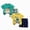 4Pcs-Light Yellow & Green, variant on TOWED22 Toddler Baby Boy 2T 3T 4T Play Clothes 2Pcs Outfits Short Sleeve Tee and Shorts Color Block Stripe Casual(Blue,3-4 Y)