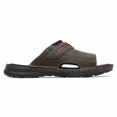 thumbnail image 2 of Rockport Men DARWYN SLIDE 2 BROWN II/LEATHER SANDAL, 2 of 4