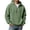 AB214 Army Green, variant on Bainana Half Zip Hoodies For Men Long Sleeve Regular Fit Hoody Solid Color Hooded Tops Streetwear Fall Outfit Size L