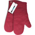 thumbnail image 1 of une Paire De Gants De Cuisine Rouges, 32 Cm 18 Cm Rsistance La Chaleur En Silicone Et Souplesse Du Coton, Rembourrage En Coton Recycl, Doublure, 1 of 5