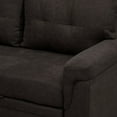 thumbnail image 6 of Naomi Home Perry Modern Sectional Sofa with Storage Chaise-Color:Espresso,Fabric:Velvet, 6 of 10