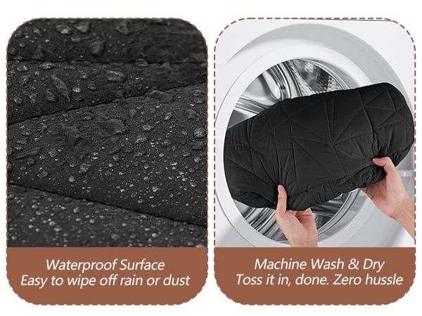 Car Seat Cover Baby Winter: Sprouterie Carseat Canopy for Babies - Infant Cold Weather Shield with Zipper Peeping Window Warm and Cozy Waterproof Universal Fitted Black for Boy Girl Neutral Newborn
