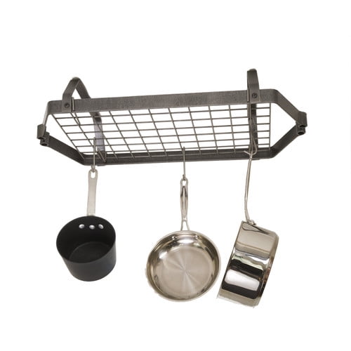 Enclume Usa Handcrafted Gourmet Low Ceiling Retro Pot Rack Walmart Com