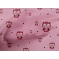 thumbnail image 4 of oneOone Cotton Poplin Fabric Dot & Cartoon Owl Bird Decor Fabric Printed BTY 42 Inch Wide, 4 of 4