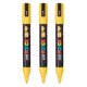 thumbnail image 1 of Marcadores de pintura posca PC-5M a base de agua con punta reversible, pack de 3, 1 of 1