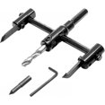 thumbnail image 1 of Sierra perforadora ajustable, broca ajustable de 30 a 120 mm, broca para carpintería para perforar agujeros en madera, plástico y yeso, 1 of 5