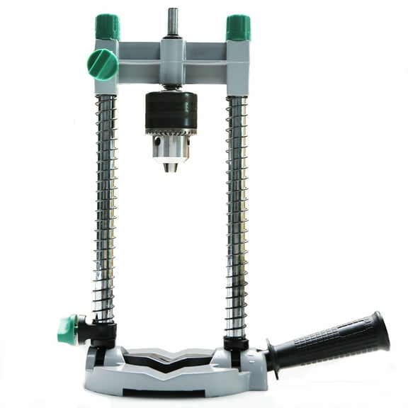 TMAX General Tools Precision Drill Guide For 3/8 Inch or 1/2 Inch Power Drills, Portable & Lightweight, Folds Flat for Storage