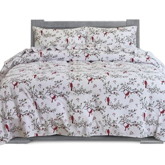 Elegant Comfort 4-Piece Flannel Sheet Set - 100% Turkish Cotton, Ultra Soft & Cozy, Deep Pocket, Twin XL, Plaid Navy/Aqua