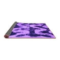 thumbnail image 2 of Ahgly Company Indoor Square Oriental Purple Modern Area Rugs, 8' Square, 2 of 4