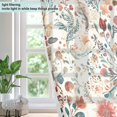 thumbnail image 4 of Yayeee Window Curtains Set of 2 for Living Room Light Filtering 63"x42", Watercolor Leaves, 4 of 7