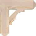 thumbnail image 3 of Ekena Millwork 3 1/2"W x 14"D x 14"H Balboa Craftsman Smooth Bracket, Douglas Fir, 3 of 4