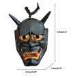 thumbnail image 2 of Halloween Prajna Fantasma Casco Colgante Collar Hannya Japonés Oni Colgante Colgante Speravity AP006774-03, 2 of 6