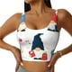 thumbnail image 1 of Fotbe School Cute Gnomes Sujetador Deportivo Largo sin Aros para Mujer con Almohadillas y Soporte Medio, Transpirable y Absorbente, Camiseta Tipo Chaleco o Tank Top-Small, 1 of 8