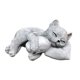 thumbnail image 5 of Adorno de resina para gatos, decoración para cementerio, escultura de animal resistente a la intemperie, figura de recuerdo de mascota, 5 of 8