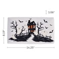 thumbnail image 2 of Way to Celebrate Halloween Ceramic Haunted House Serve Tray, 2 of 5