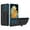 Blue, variant on For Samsung Galaxy A42 5G Case, Heavy Duty Dual Layer Hybrid Rugged Shockproof Case with Kickstand Card Slot Protective Cover, Blue
