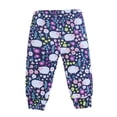 thumbnail image 2 of Beilxfa 2-Pack Unisex Toddler Baby Jogger Pants with Elastic Cuffs 100% Cotton Bottoms For Baby Boys & Girls Size 0-24M, 2 of 6