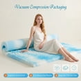 thumbnail image 5 of JIOABL 3 inch Full Size Memory Foam Mattress Topper, 5-Zone Support, Gel Infused Cooling, Pressure Relief, CertiPUR-US for Bed, Sofa, RV, 5 of 11