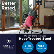 Teeter EP-560 Inversion Table w/ Accessories for Back Pain Relief – FDA-Registered, UL Safety Certified, 300 lb Capacity, Designed & Patented in USA