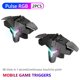 thumbnail image 1 of Disparadores Móviles 2pcs RGB 4 Finger Game Controller Aim Triggers Key Button para PUBG Mobile, 1 of 9