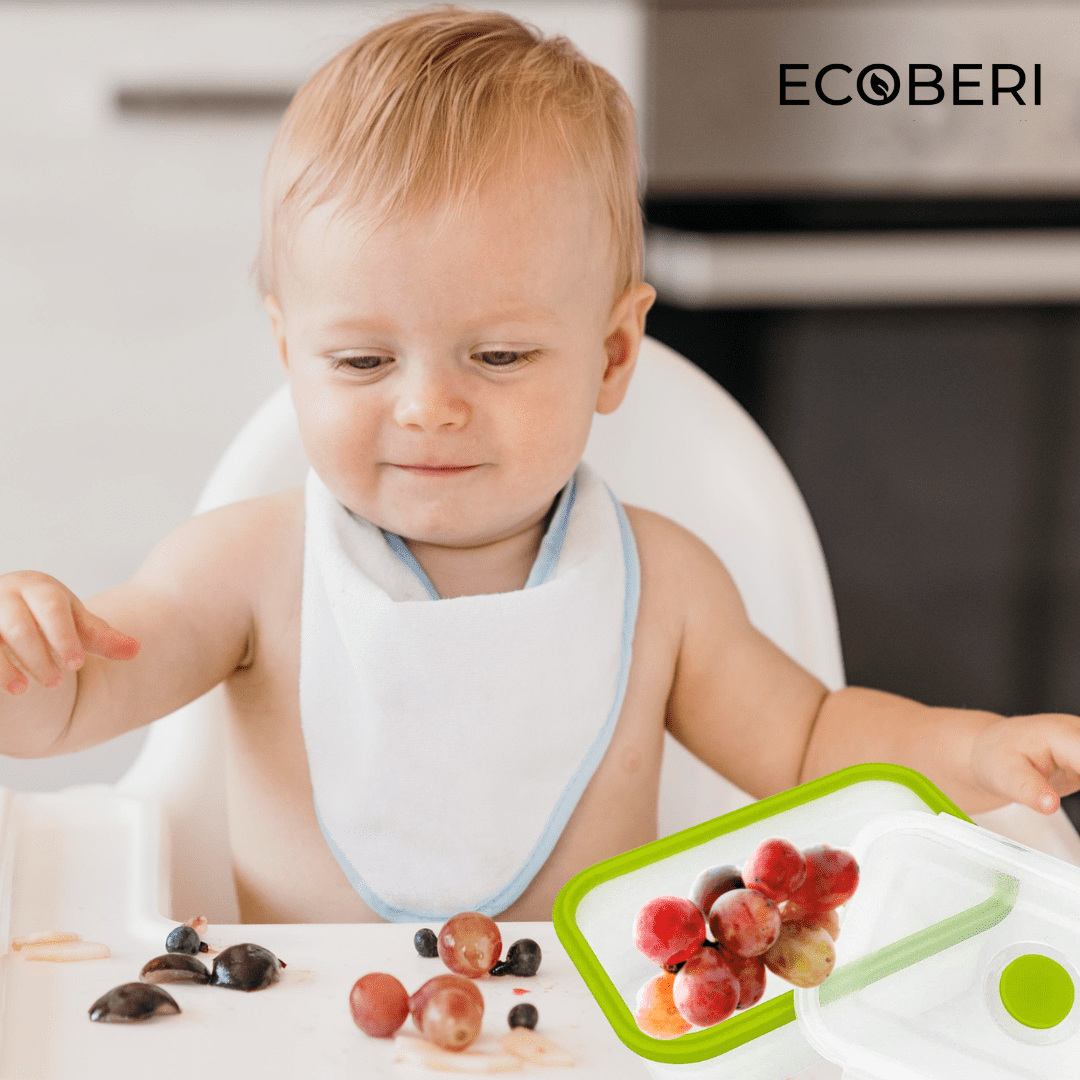 Small 12oz Collapsible Silicone Food Container (1.5 Cups) Set of 4, Compact Lunch, Snack & Leftover Storage, BPA-Free