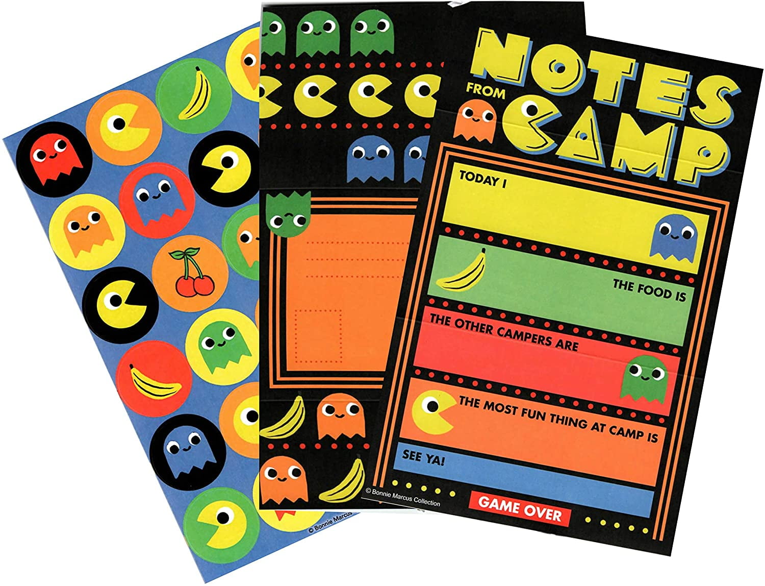 Kids Summer Camp Greeting Stationery Paper Set with Stickers Seal And